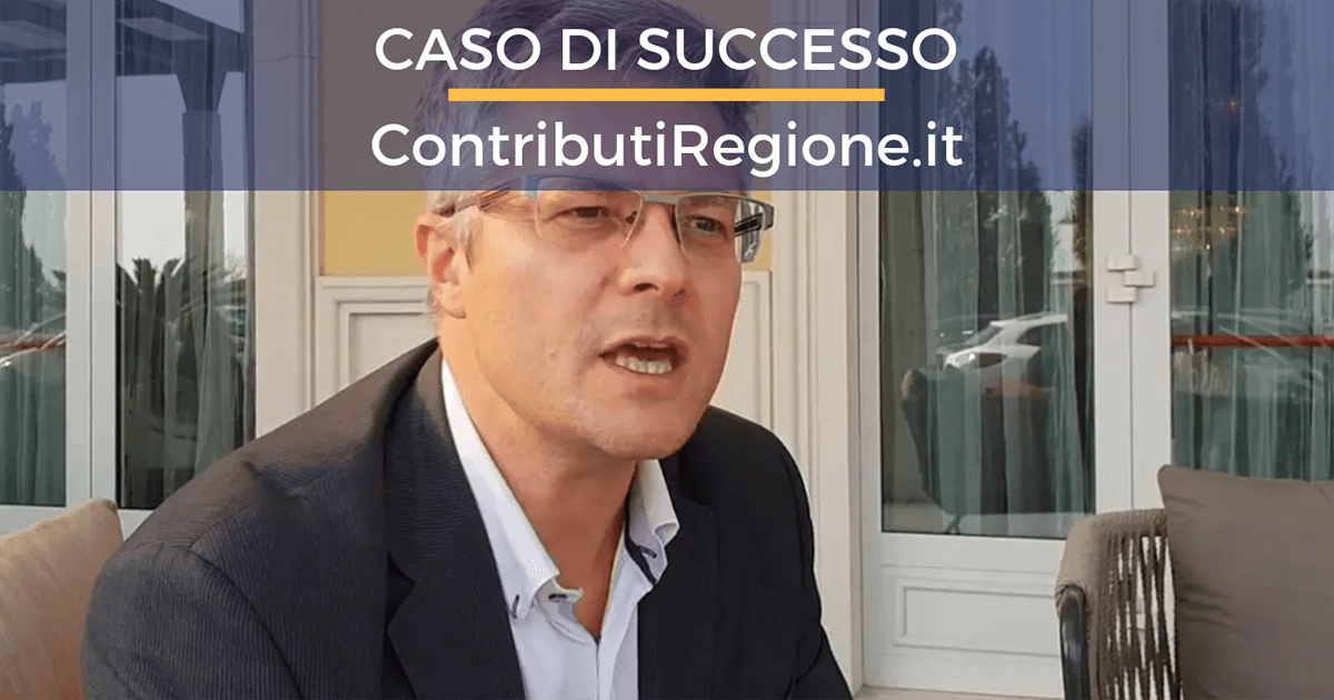 Caso di Successo: Contributi Regione di Fabio Centurioni